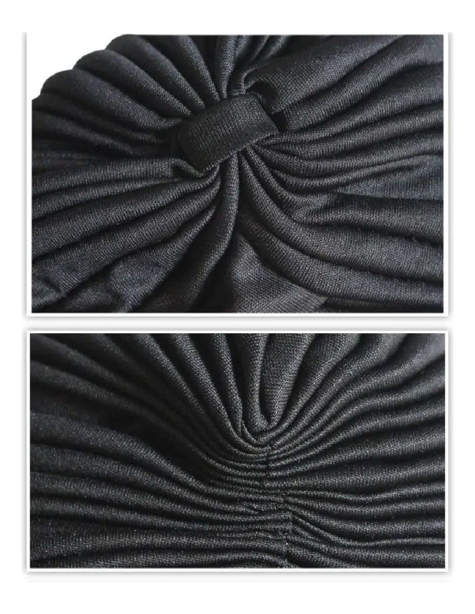 Set de turbante oncológico unisex genérica