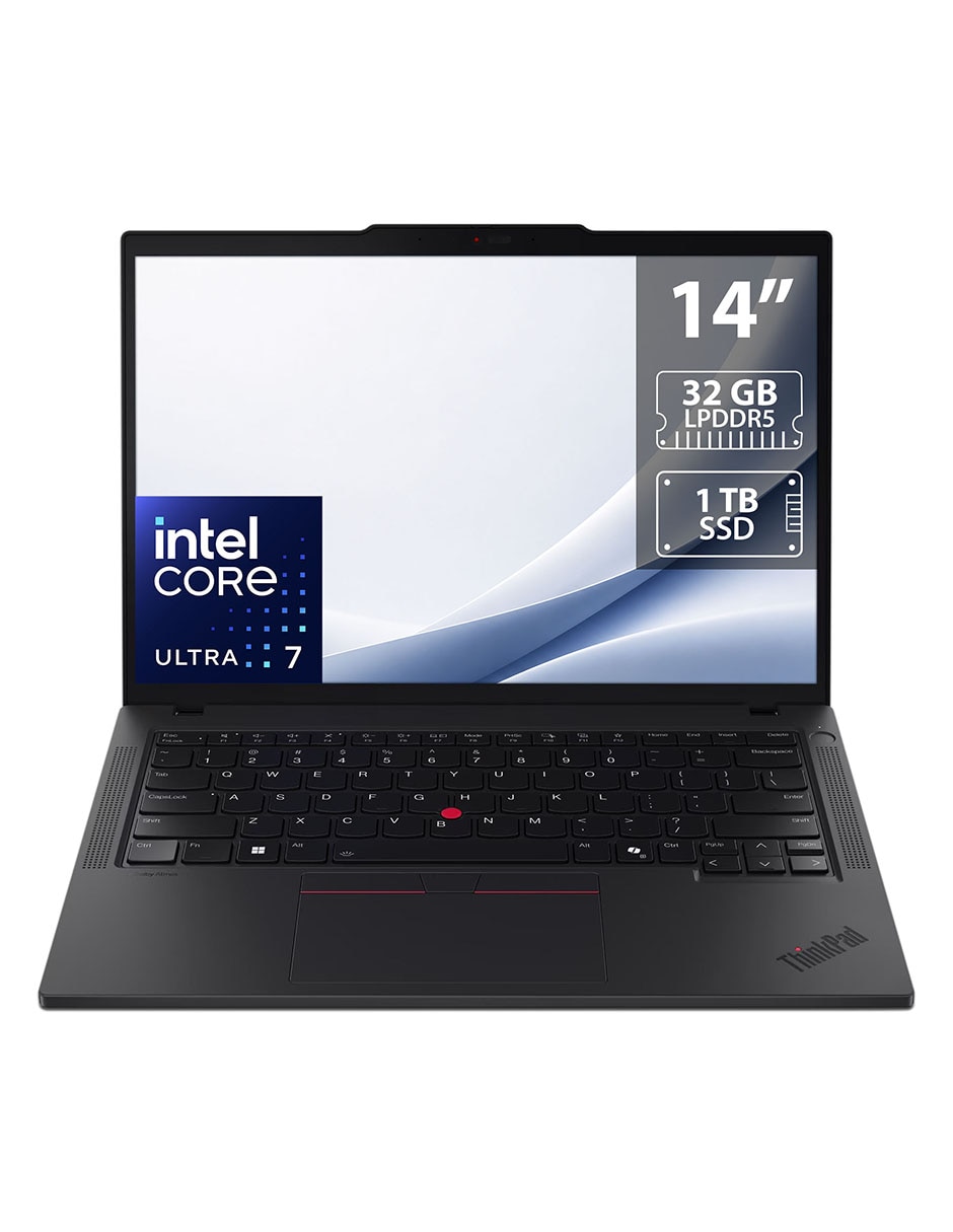 Laptop ThinkPad T14 G6 14 pulgadas WUXGA Intel Core Ultra 7 258V Intel Arc 32 GB RAM 1 TB 2