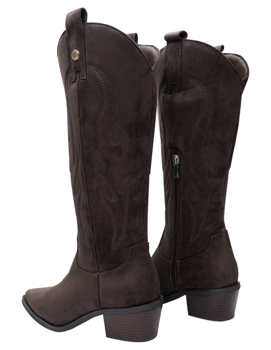 Bota cowboy abajo de la rodilla para mujer 2