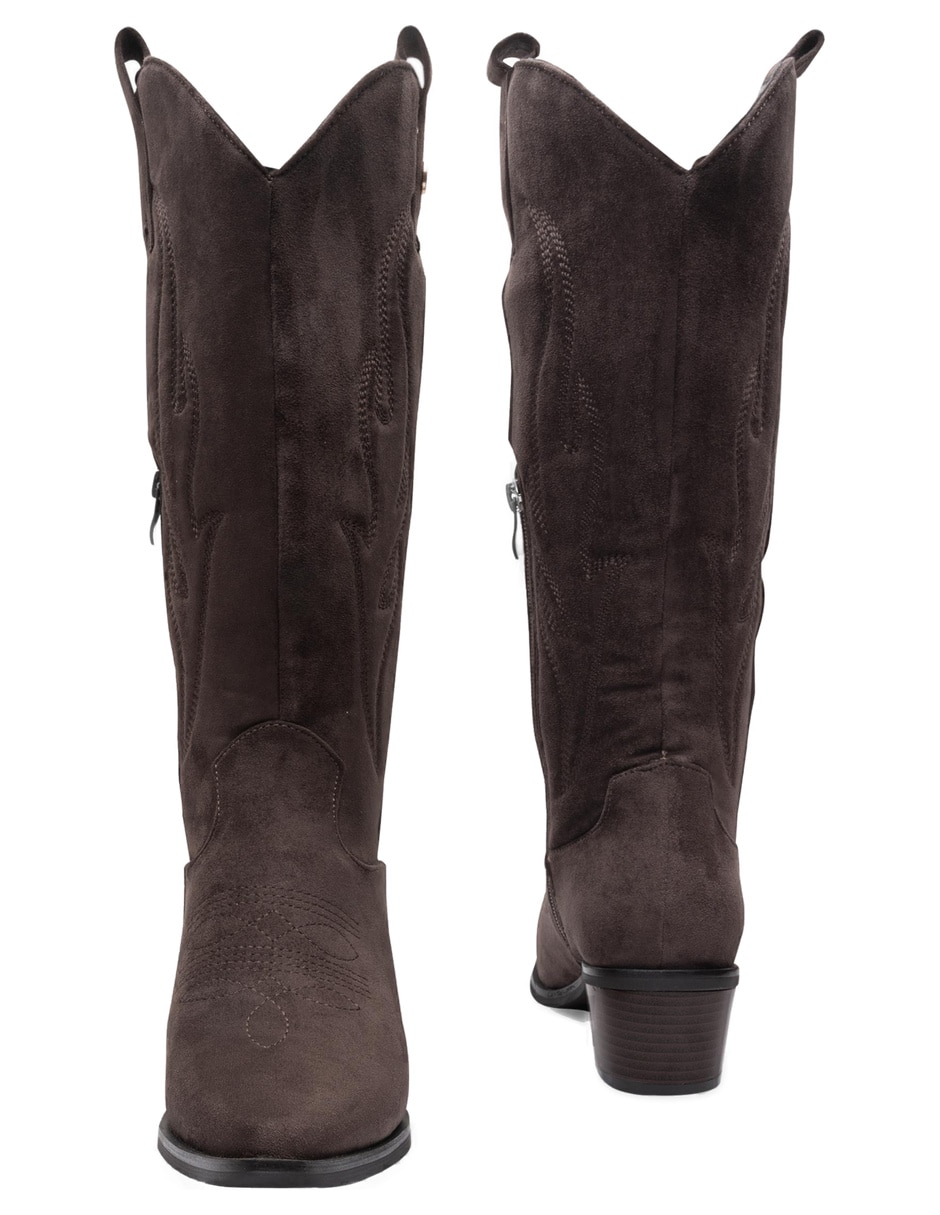 Bota cowboy abajo de la rodilla para mujer 3