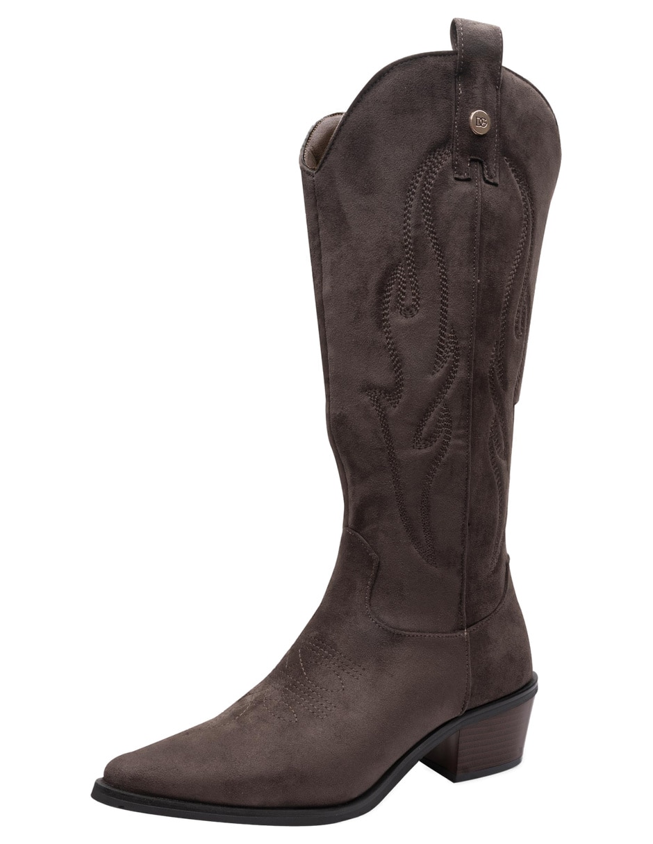 Bota cowboy abajo de la rodilla para mujer 5