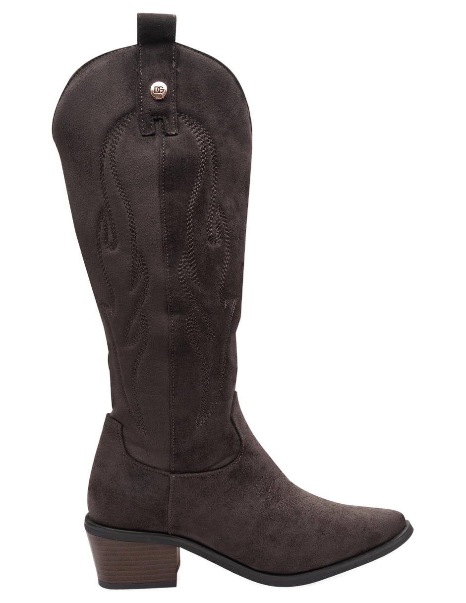 Bota cowboy abajo de la rodilla para mujer 7