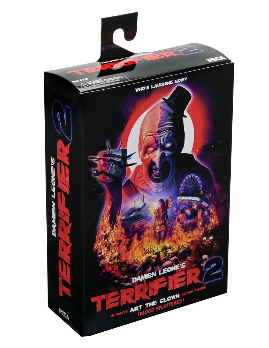 Figura de colección articulada Terrifier Art the Clown Ultimate Neca 3