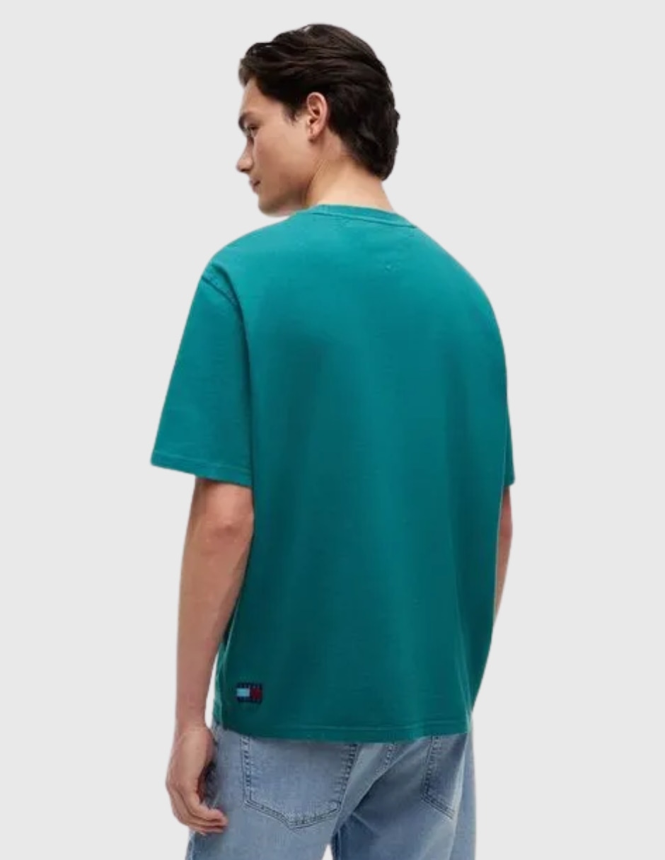 Playera tommy jeans cuello redondo para hombre