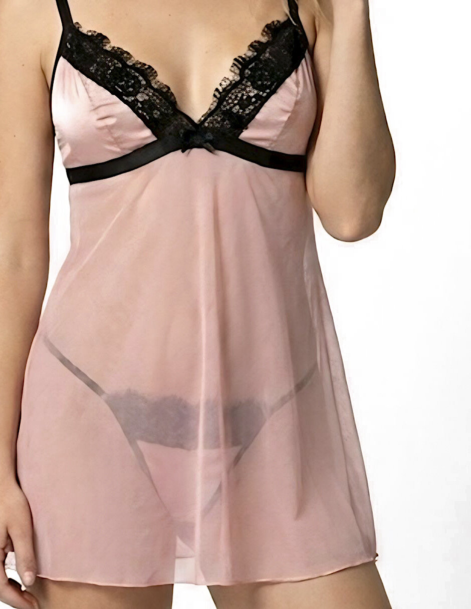 Baby doll cocoa lingerie 2