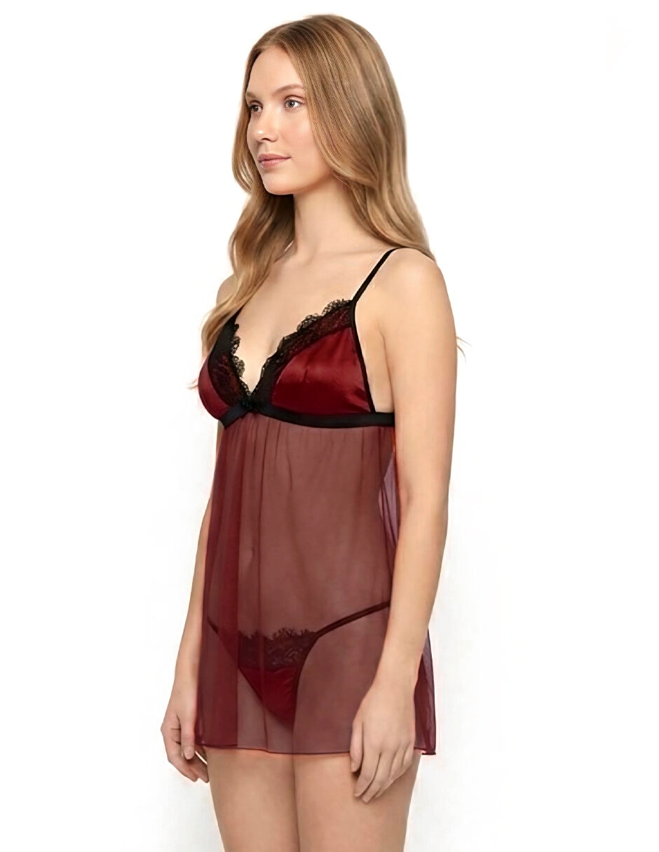 Baby doll cocoa lingerie 2