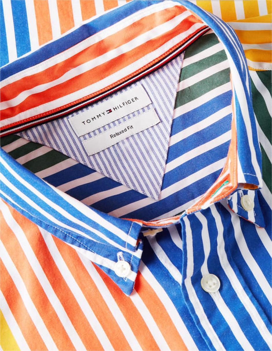 Camisa casual de algodón manga larga para hombre 3