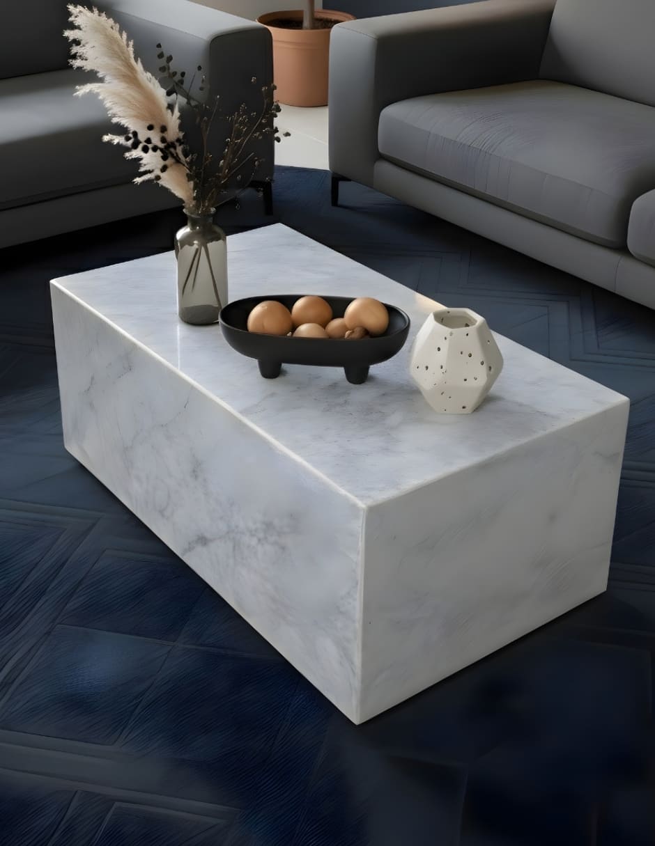 Mesa de centro de mármol 2