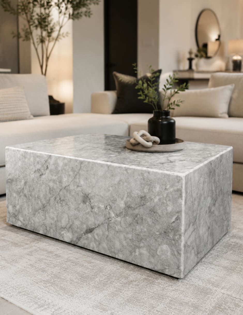 Mesa de centro de mármol 4
