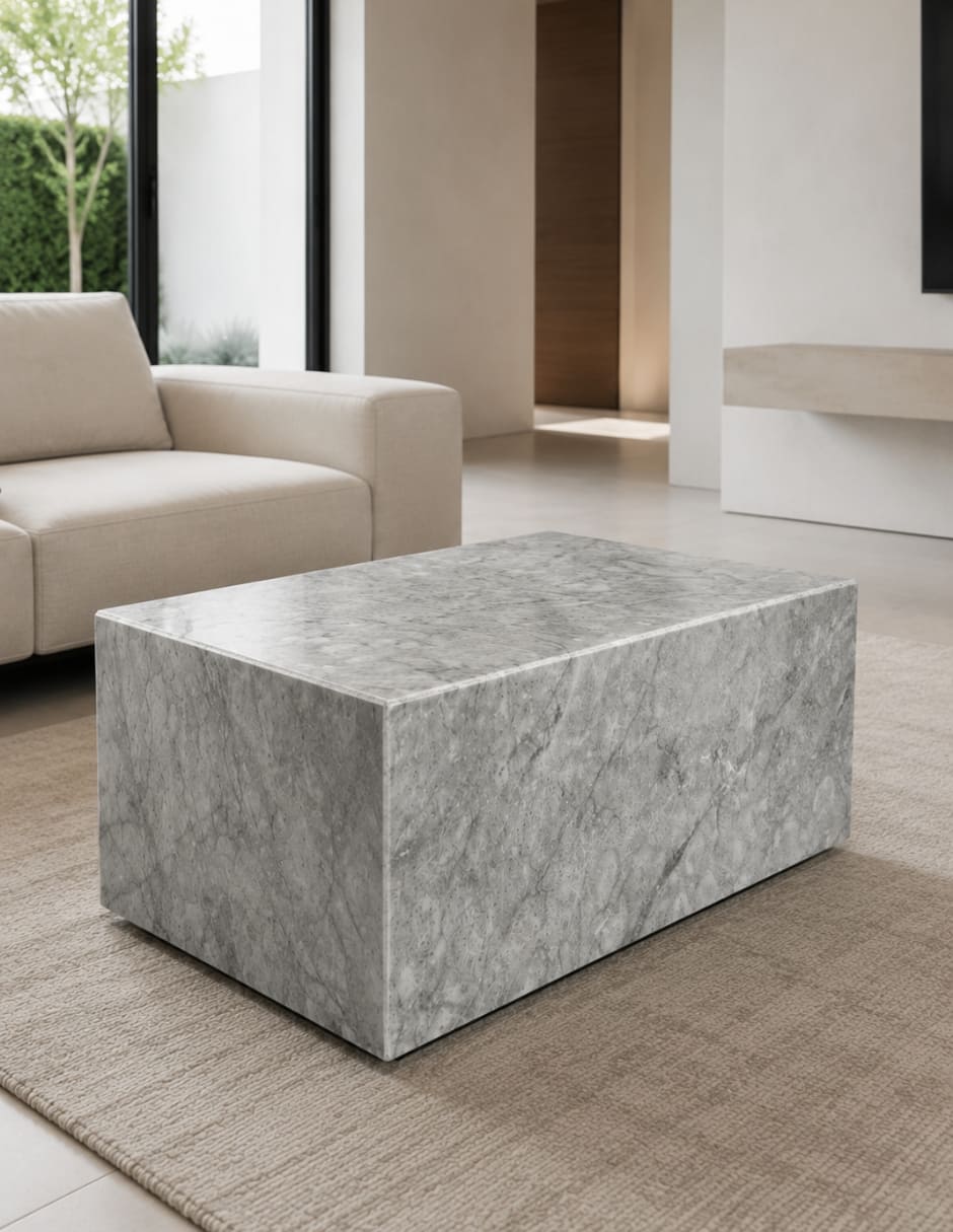 Mesa de centro de mármol 6