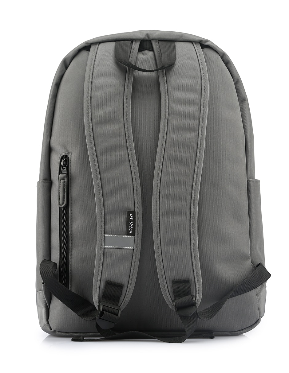 Mochila con portalaptop lisa unisex 2