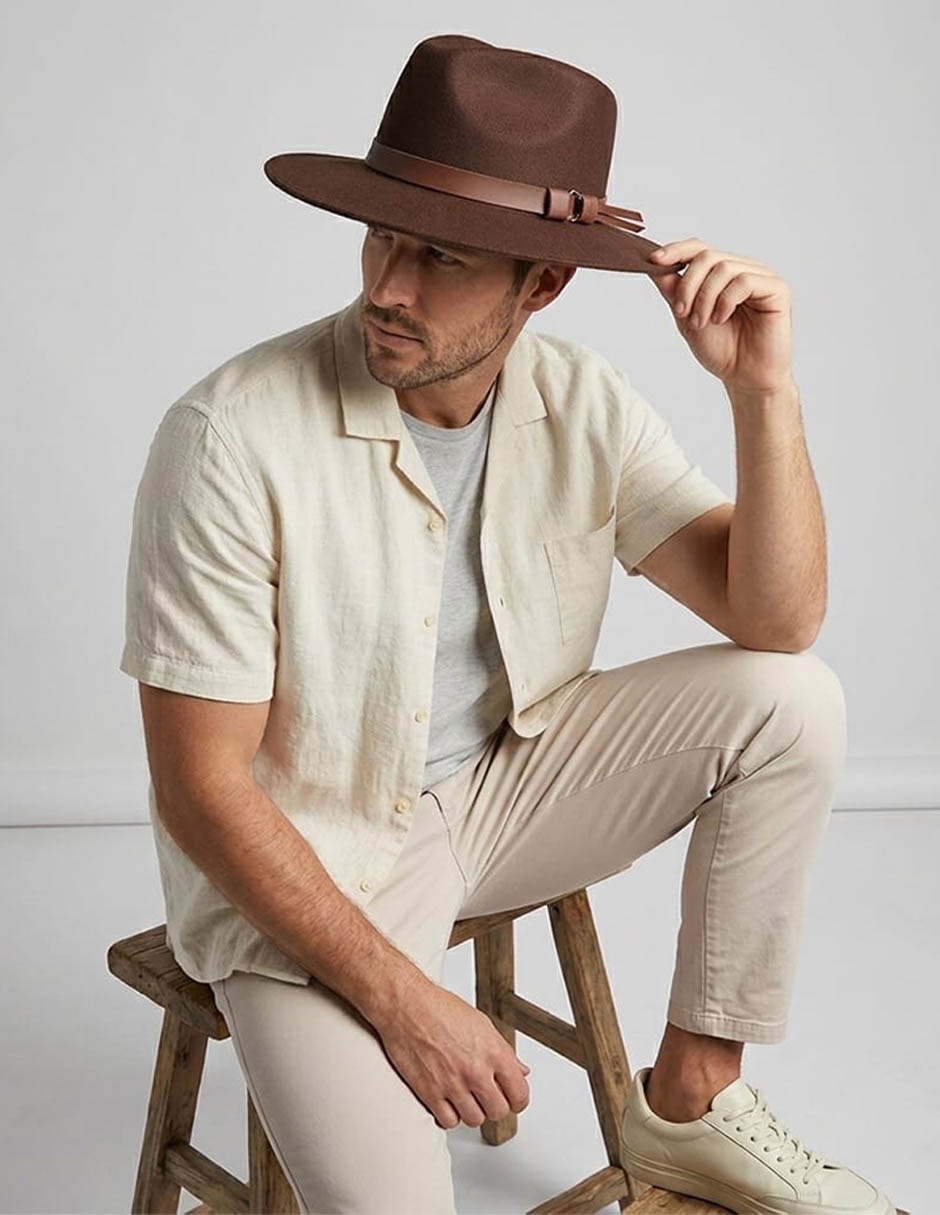 Sombrero casual estampado urbano 4