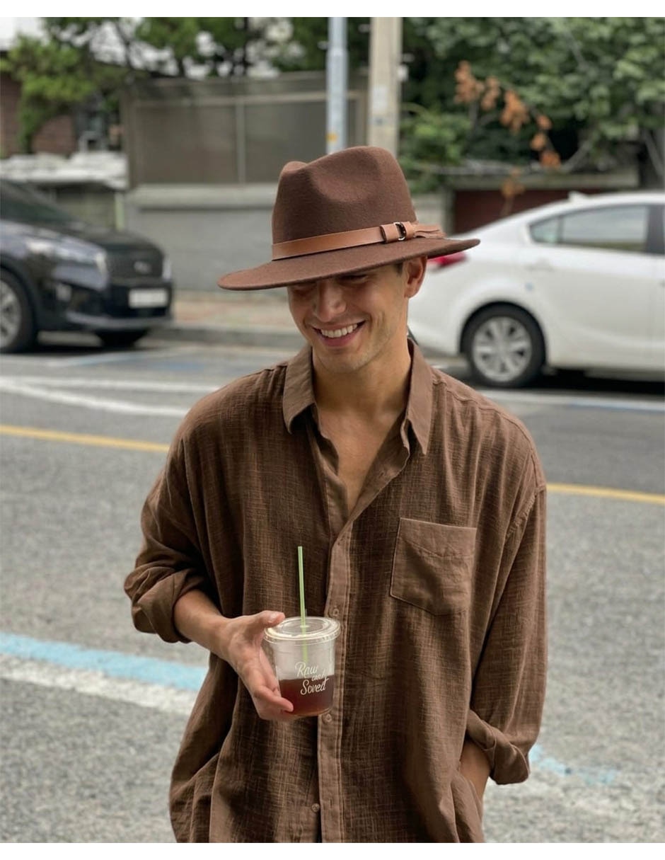Sombrero casual estampado urbano 5