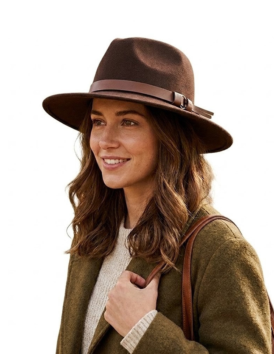 Sombrero casual estampado urbano