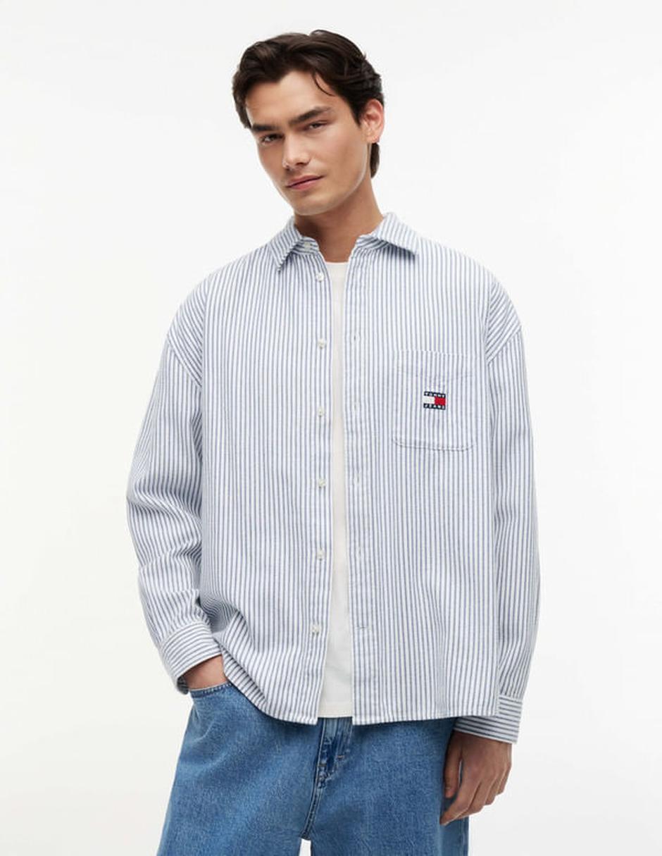 Camisa casual de algodón manga larga para hombre Camisa casual de algodón manga larga para hombre