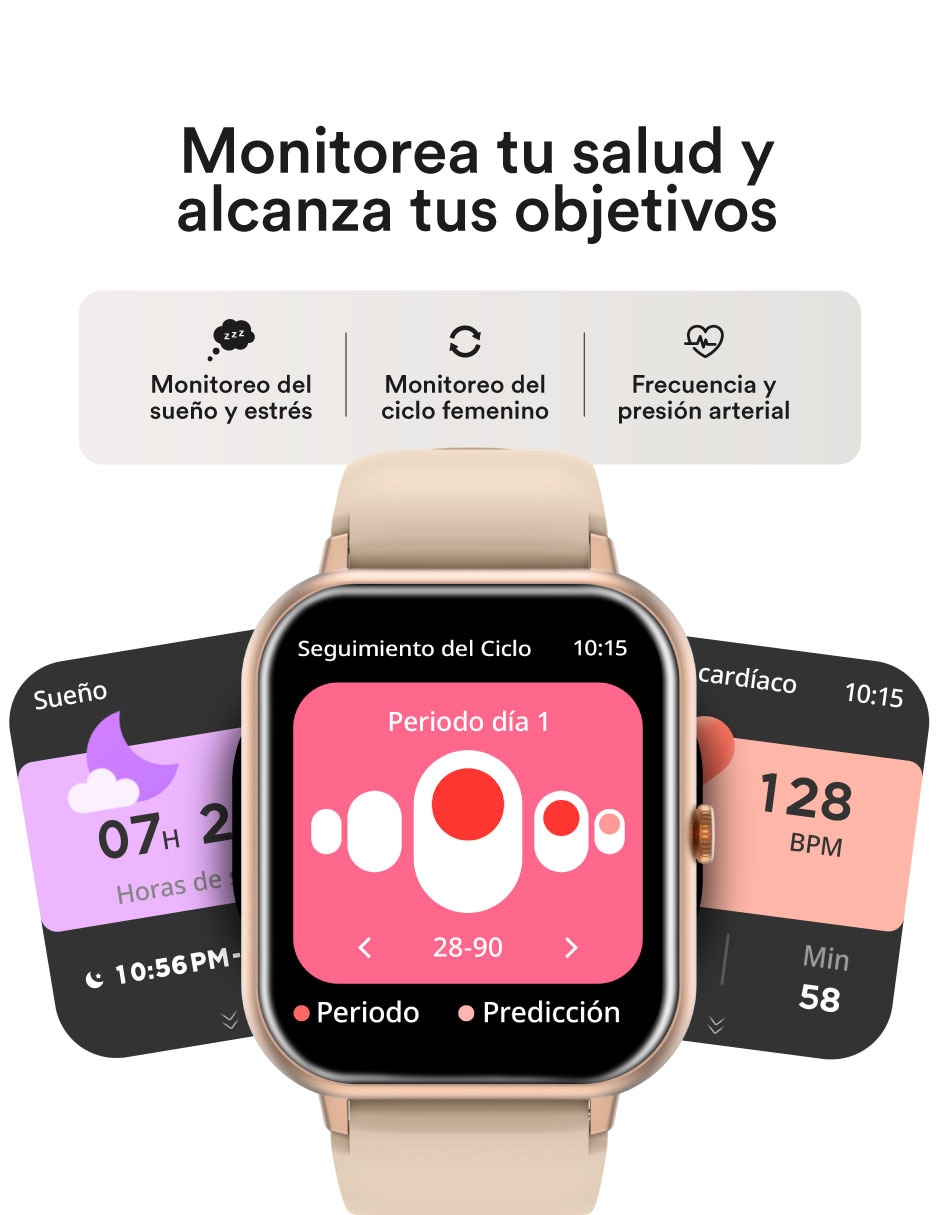 Smartwatch SWISS CODE Square 2 GPT + Nua Clip unisex