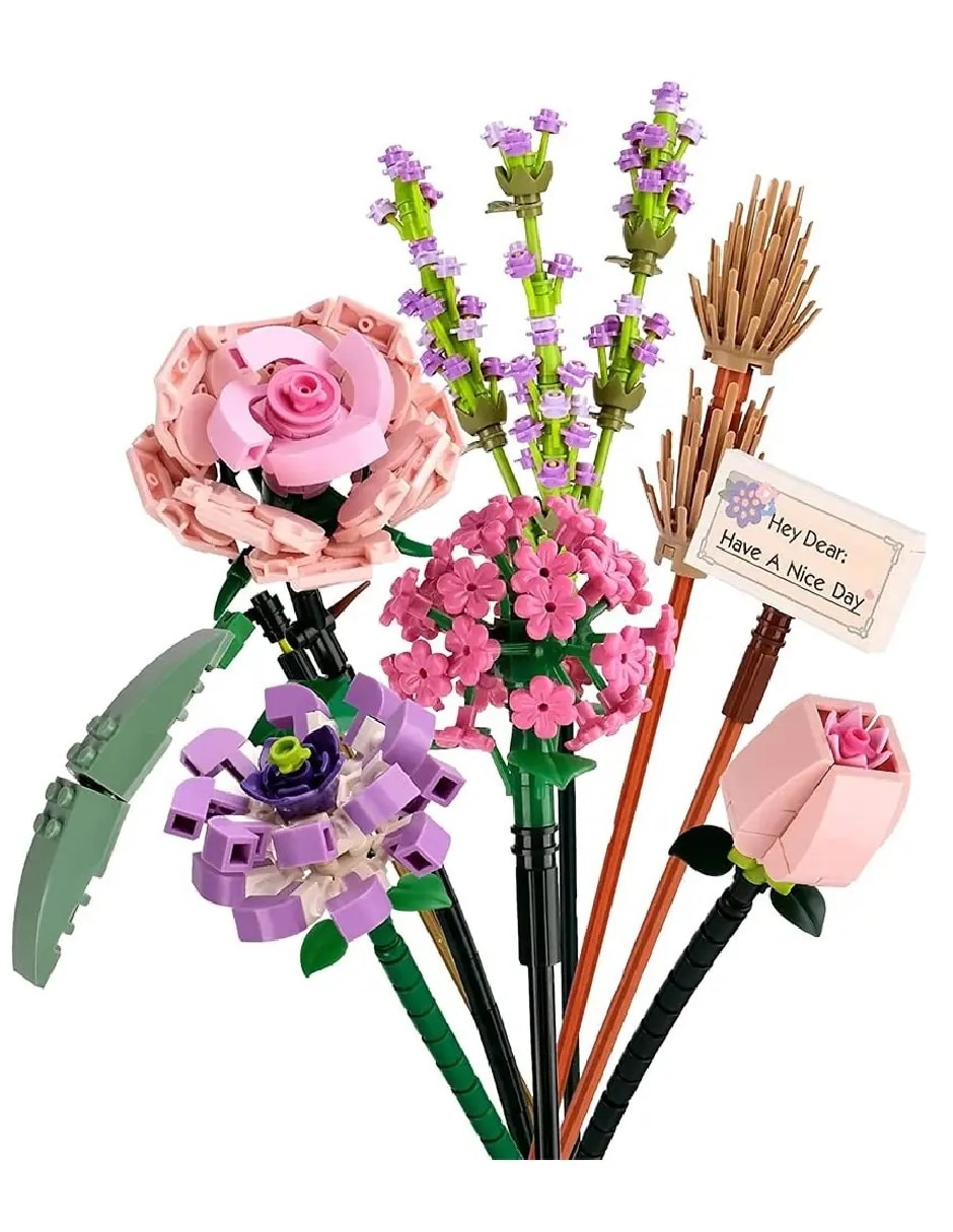 Ramo de flores de bloques de construcción 13286GU