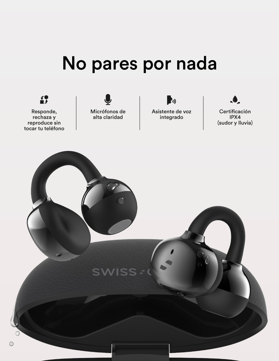 Bocina portátil Swiss Code Juno + Nua Clip inalámbrica