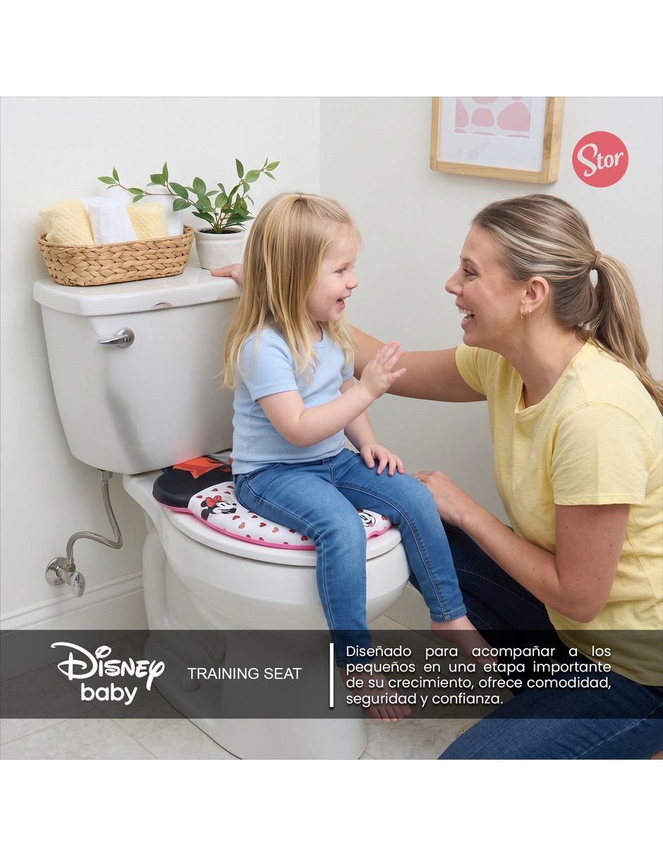 Entrenador de baño minnie mouse 3