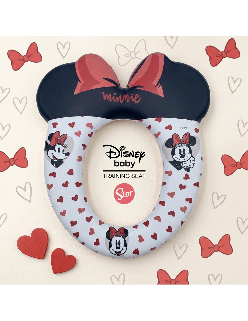 Entrenador de baño minnie mouse 7