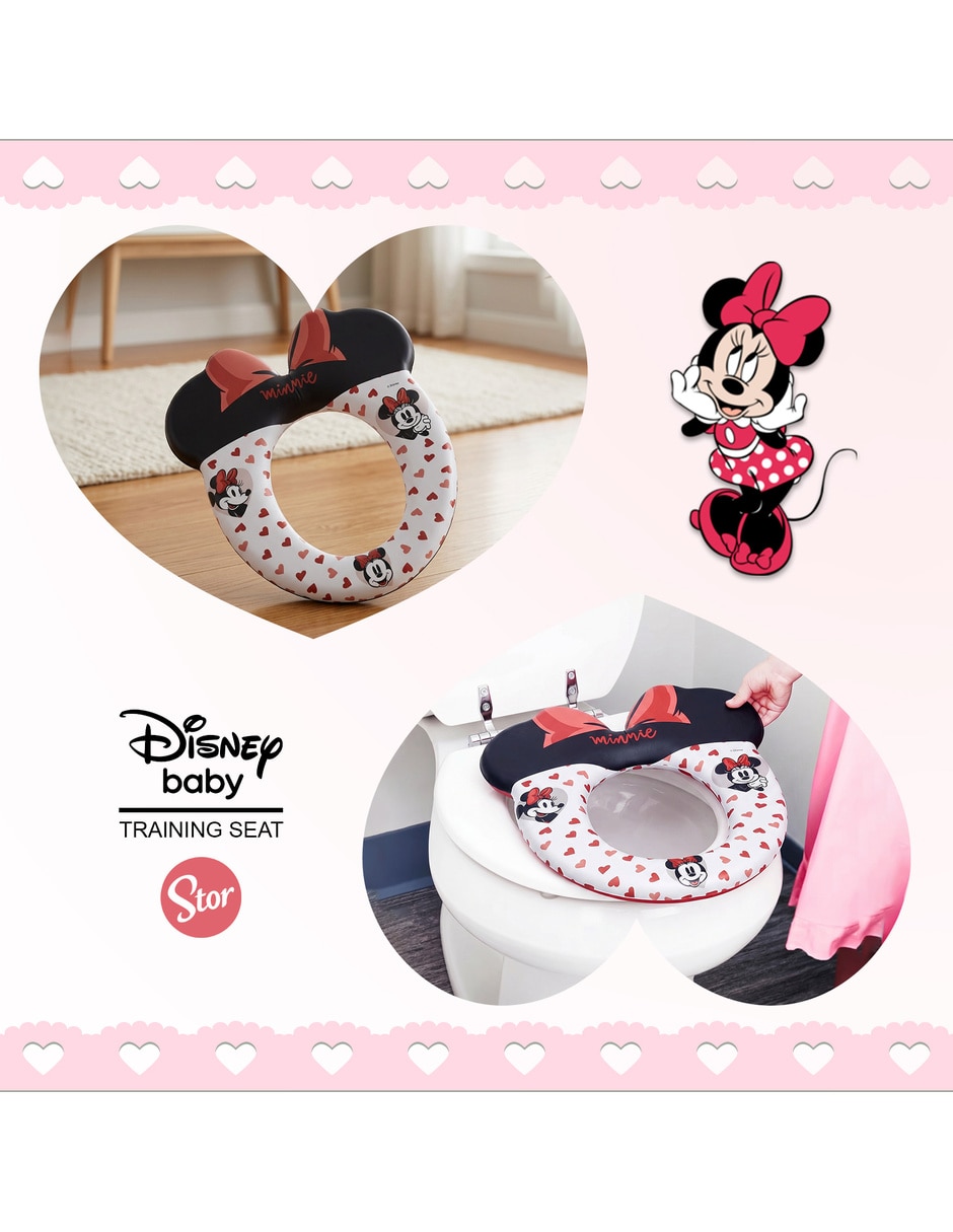 Entrenador de baño minnie mouse 8