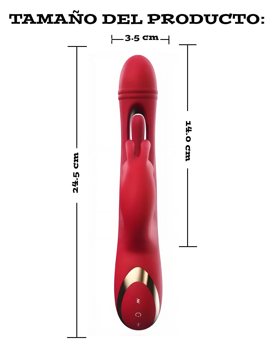 Vibrador para Clítoris y punto G 8