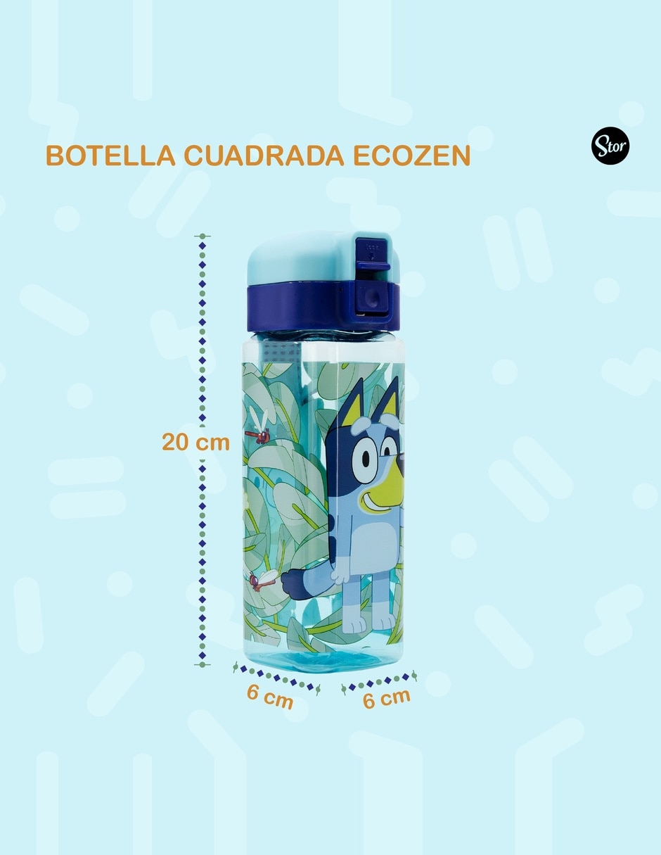Botella de agua con tapa rosca 550 ml 4