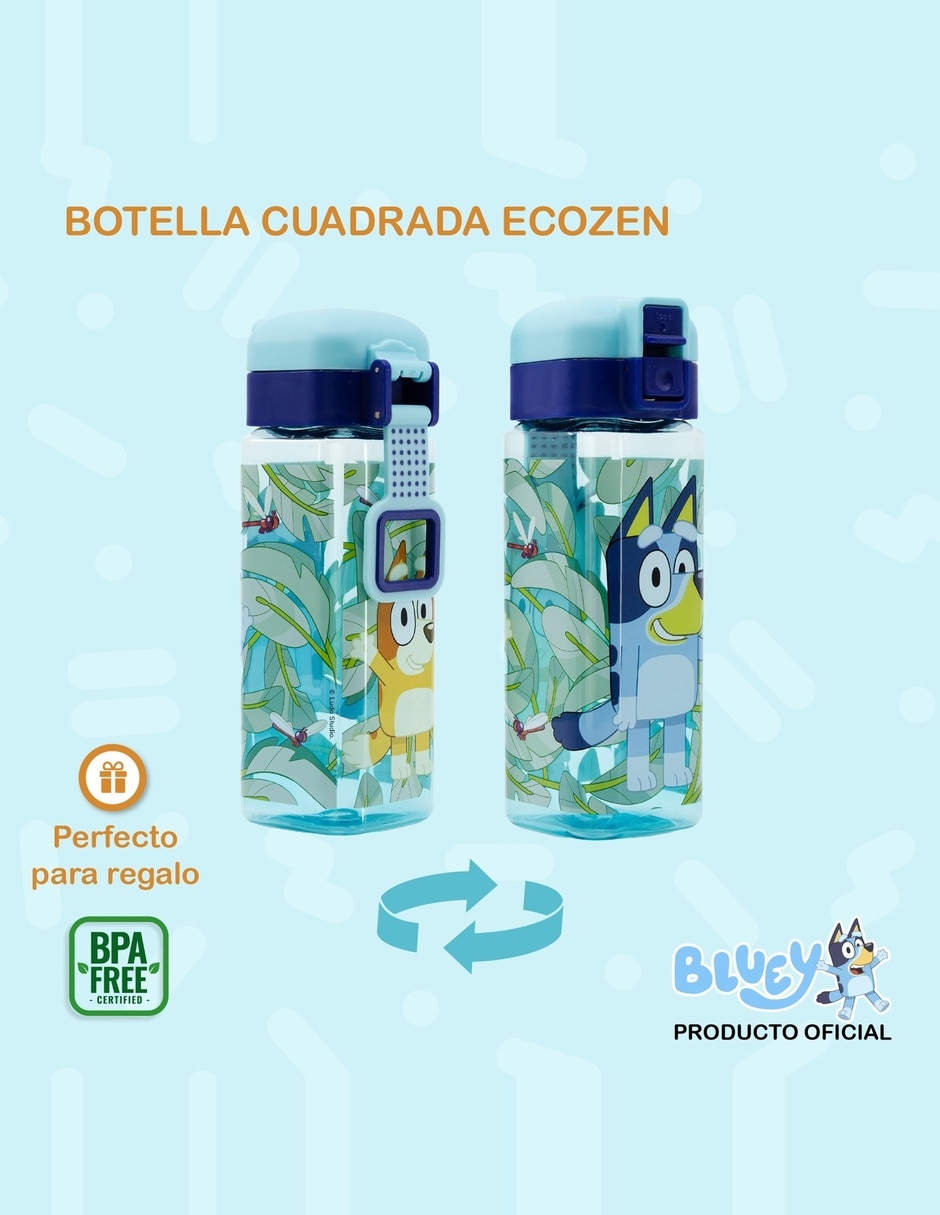 Botella de agua con tapa rosca 550 ml 2