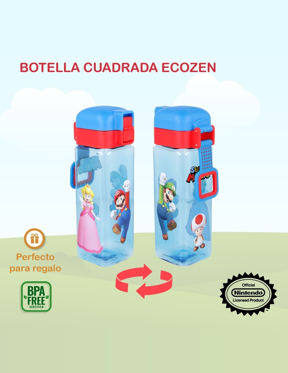 Botella de agua con tapa rosca 550 ml 3