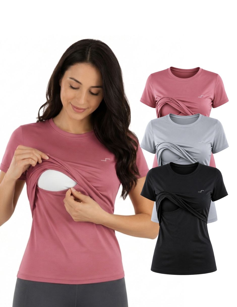 Blusa maternidad chb chili beans clothing co. Manga corta