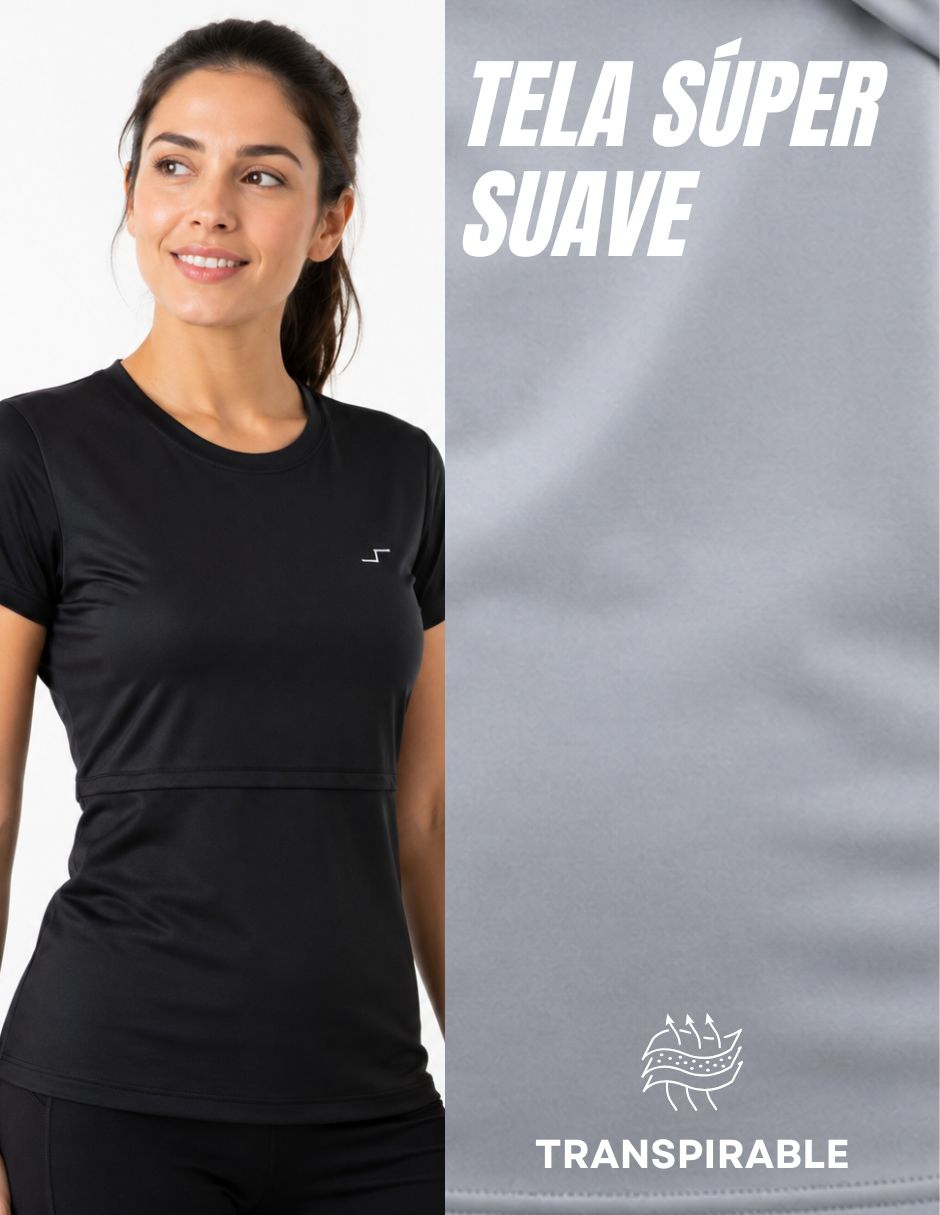 Blusa maternidad chb chili beans clothing co. Manga corta