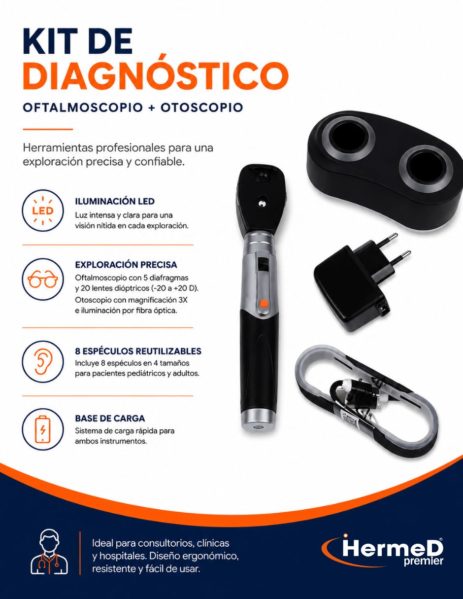 Equipo médico con 3 piezas 6
