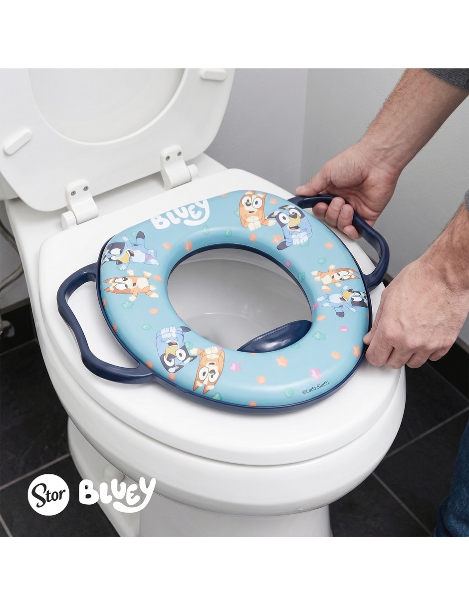 Entrenador de baño bluey 3