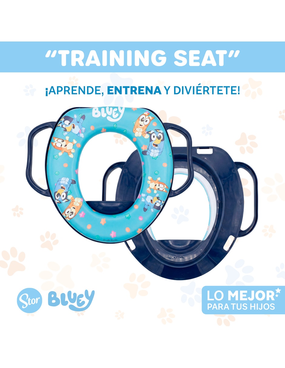 Entrenador de baño bluey 5