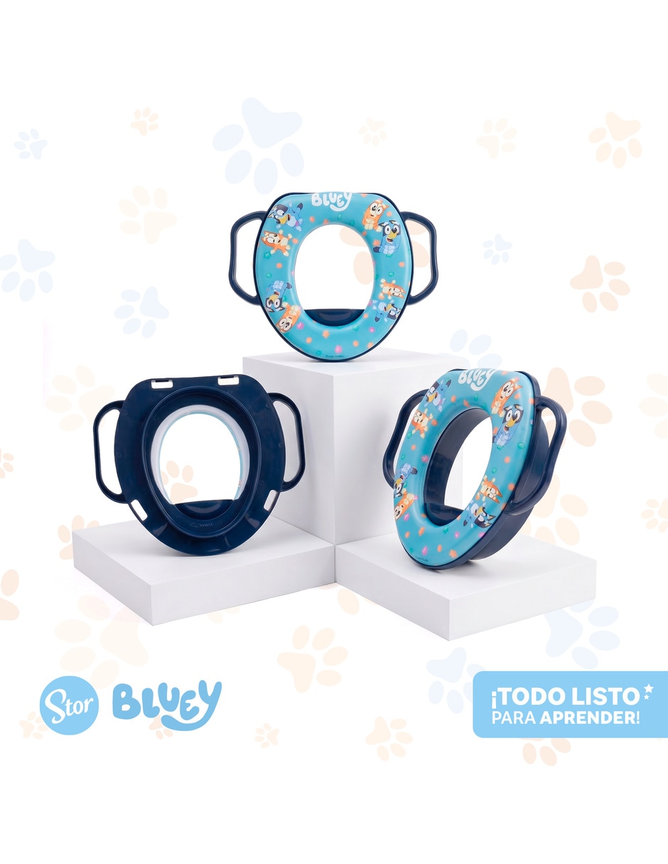 Entrenador de baño bluey 7
