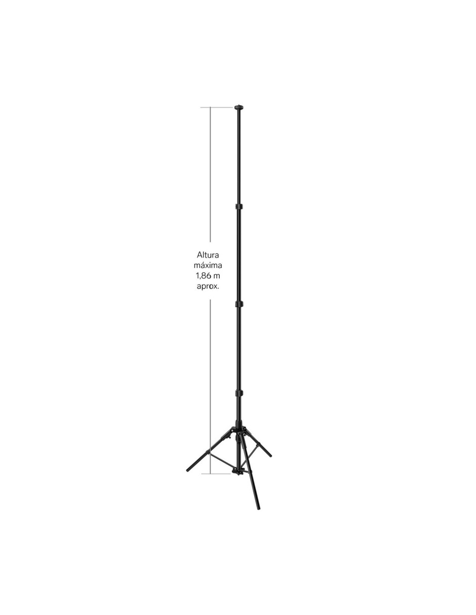 Tripie MOV-0380 de aluminio 3