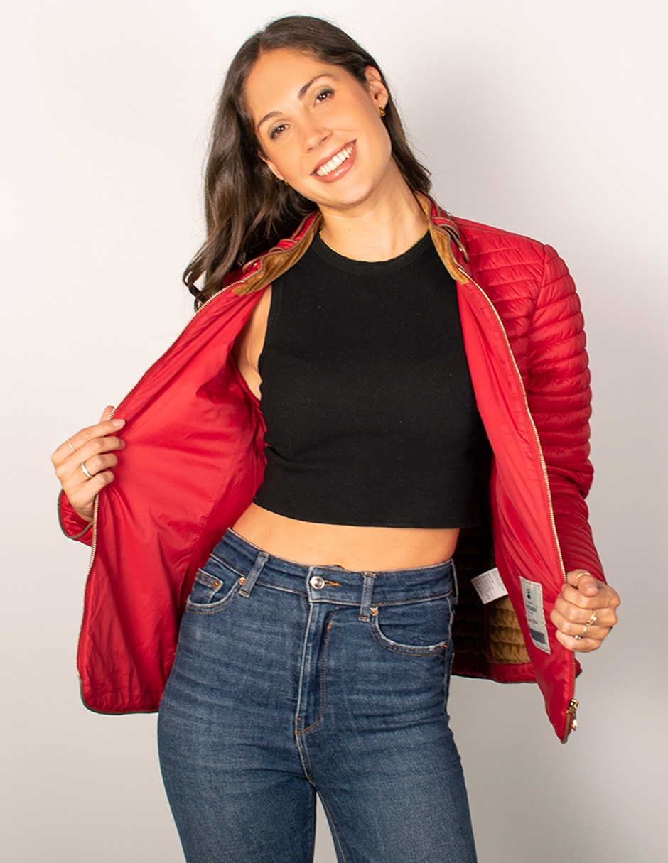 Chamarra casual greenlander para mujer 2