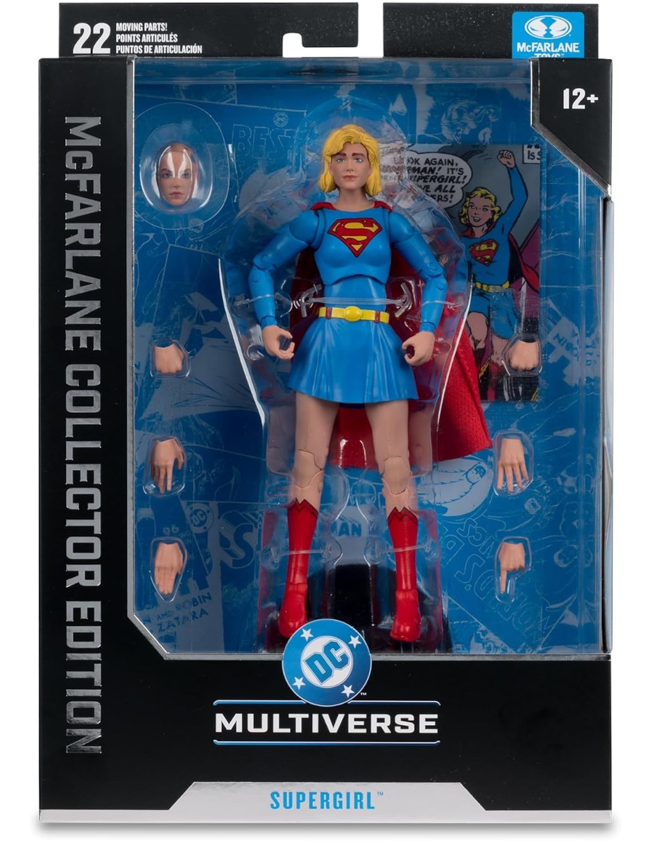 Set de figura de colección articulada DC Multiverse Supergirl 3