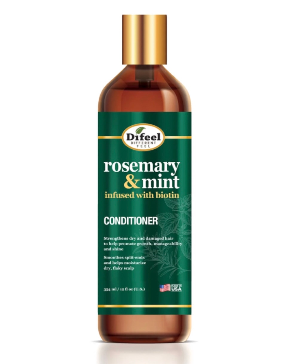 Acondicionador para cabello Acondicionador Difeel Rosemary Mint Difeel 355 ml