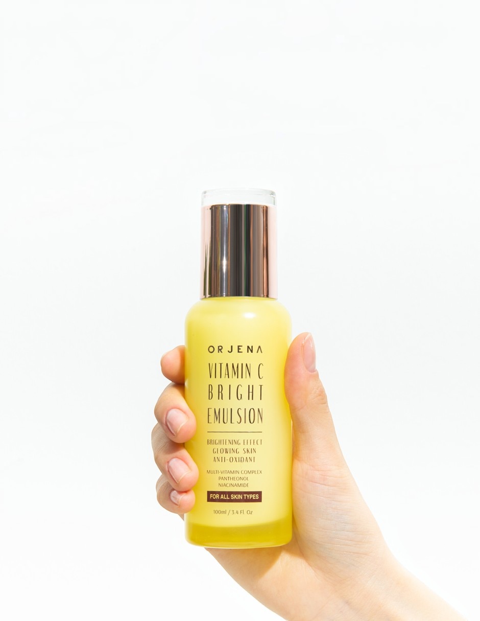 Emulsión facial Vitamin C Bright Emulsion 100ml – Emulsión Facial Iluminadora con Niacinamida Vitamina C ORJENA Citamin C 4