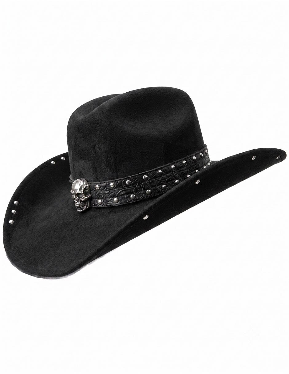 Sombrero para fabellino estampado vaquera 5