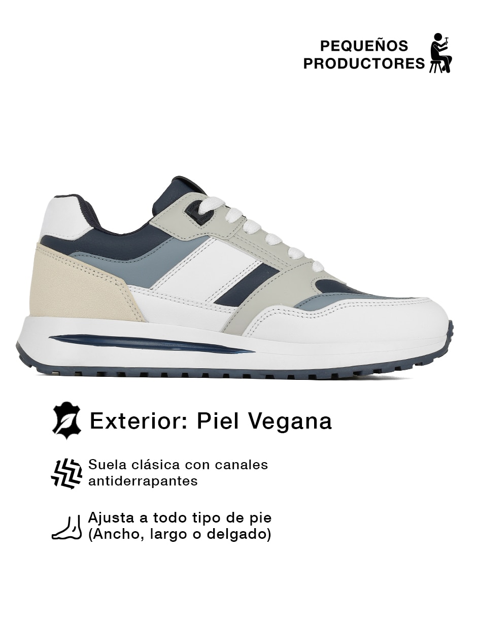 Tenis de piel rbcollection de hombre para entretenimiento