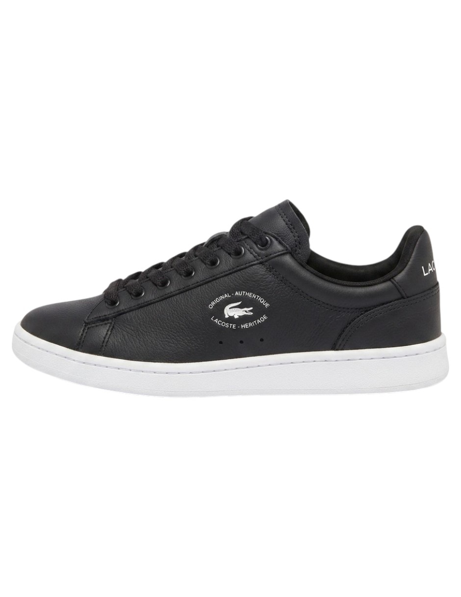 Tenis lacoste carnaby set para mujer