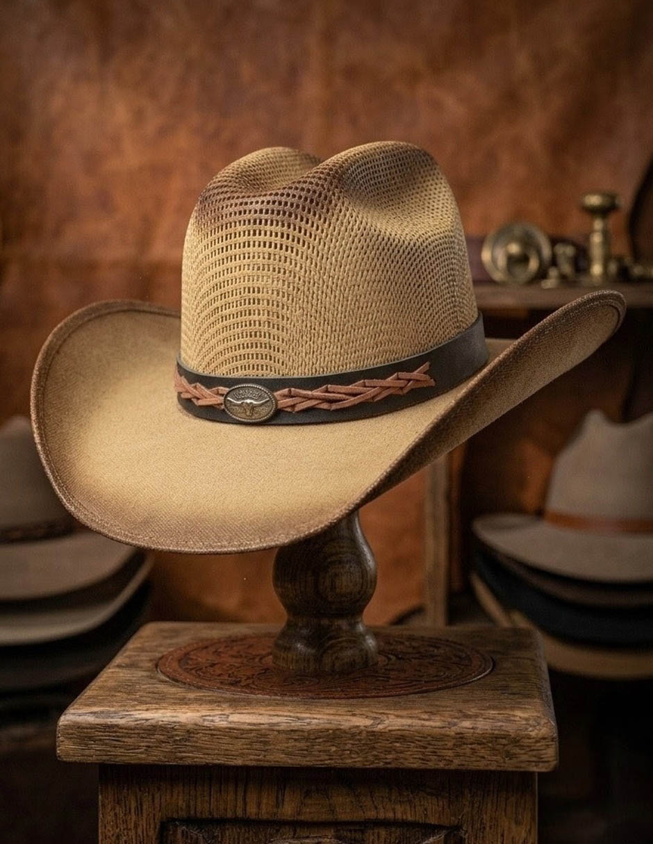 Sombrero para urbana fabellino estampado vaquera 7