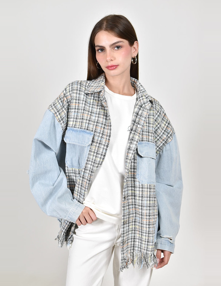 Chamarra casual roman fashion para mujer Chamarra casual roman fashion para mujer
