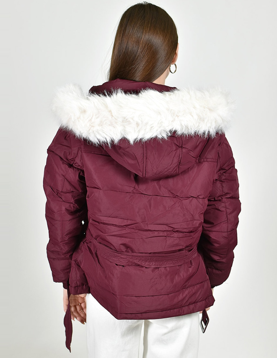 Chamarra acolchada roman fashion para mujer 5