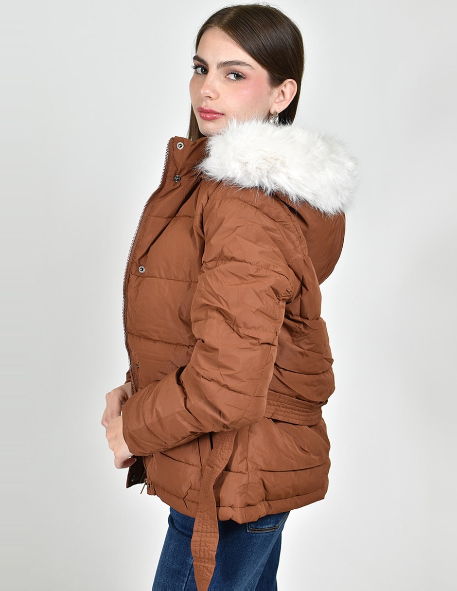 Chamarra acolchada roman fashion para mujer 2