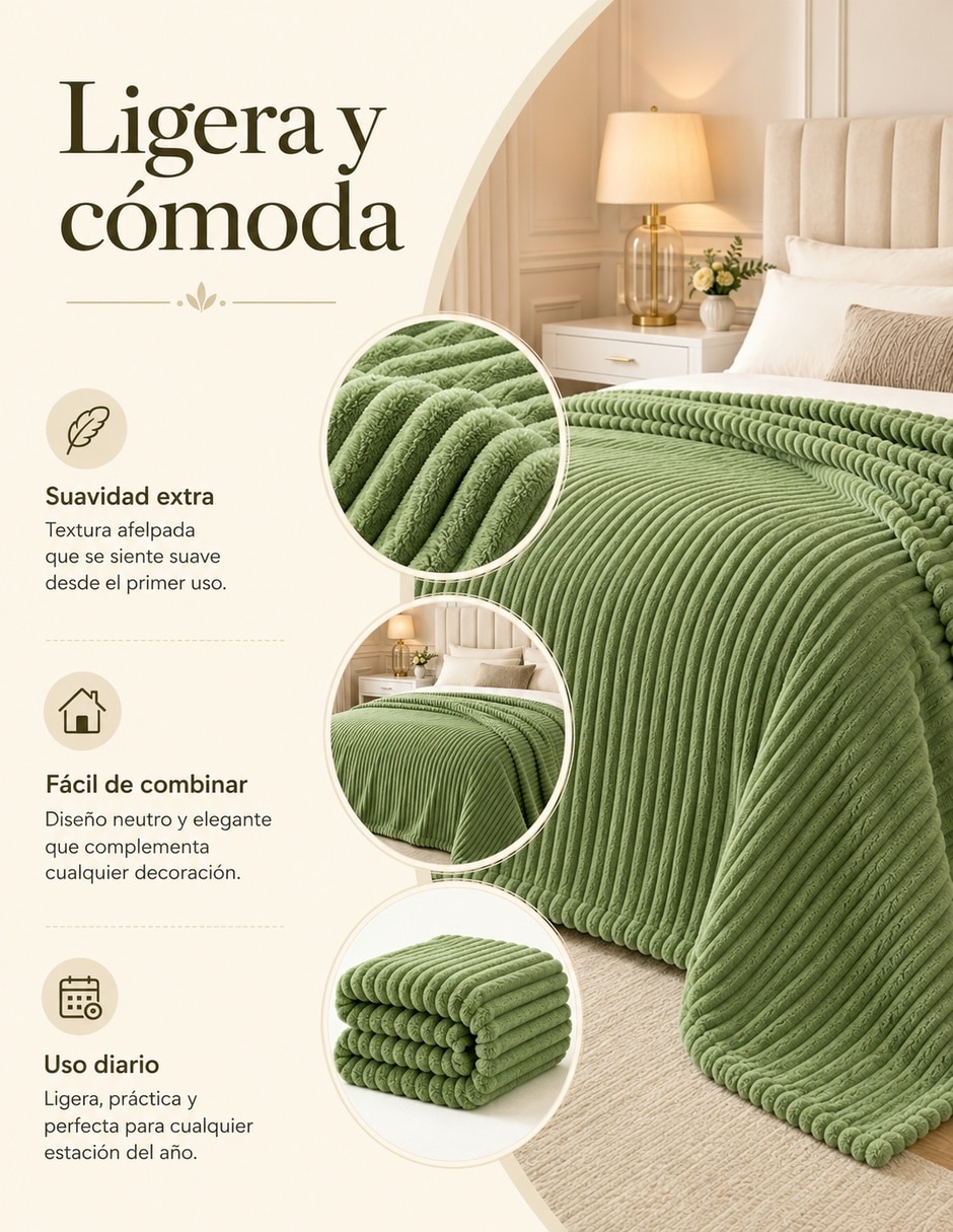 Cobertor estampado Liso 5