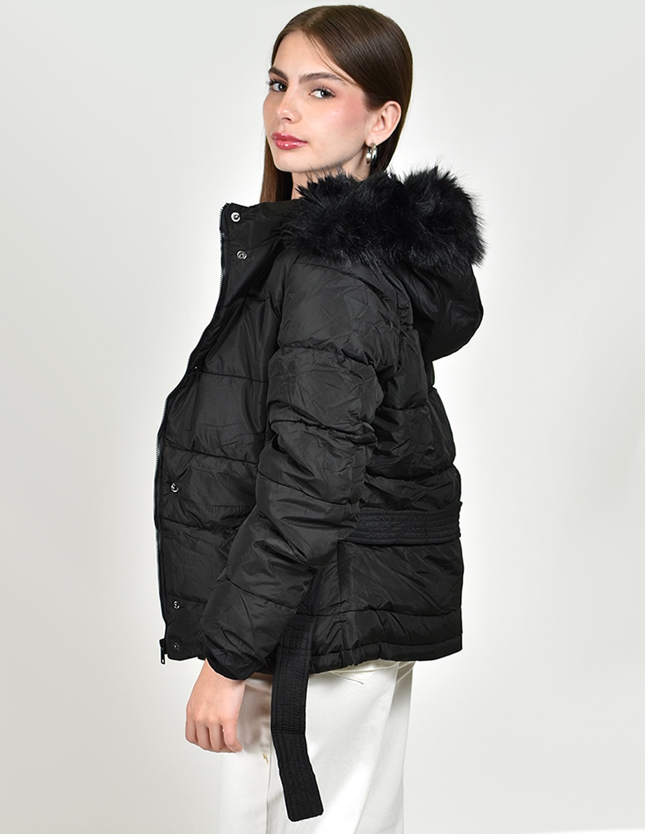 Chamarra acolchada roman fashion para mujer 2