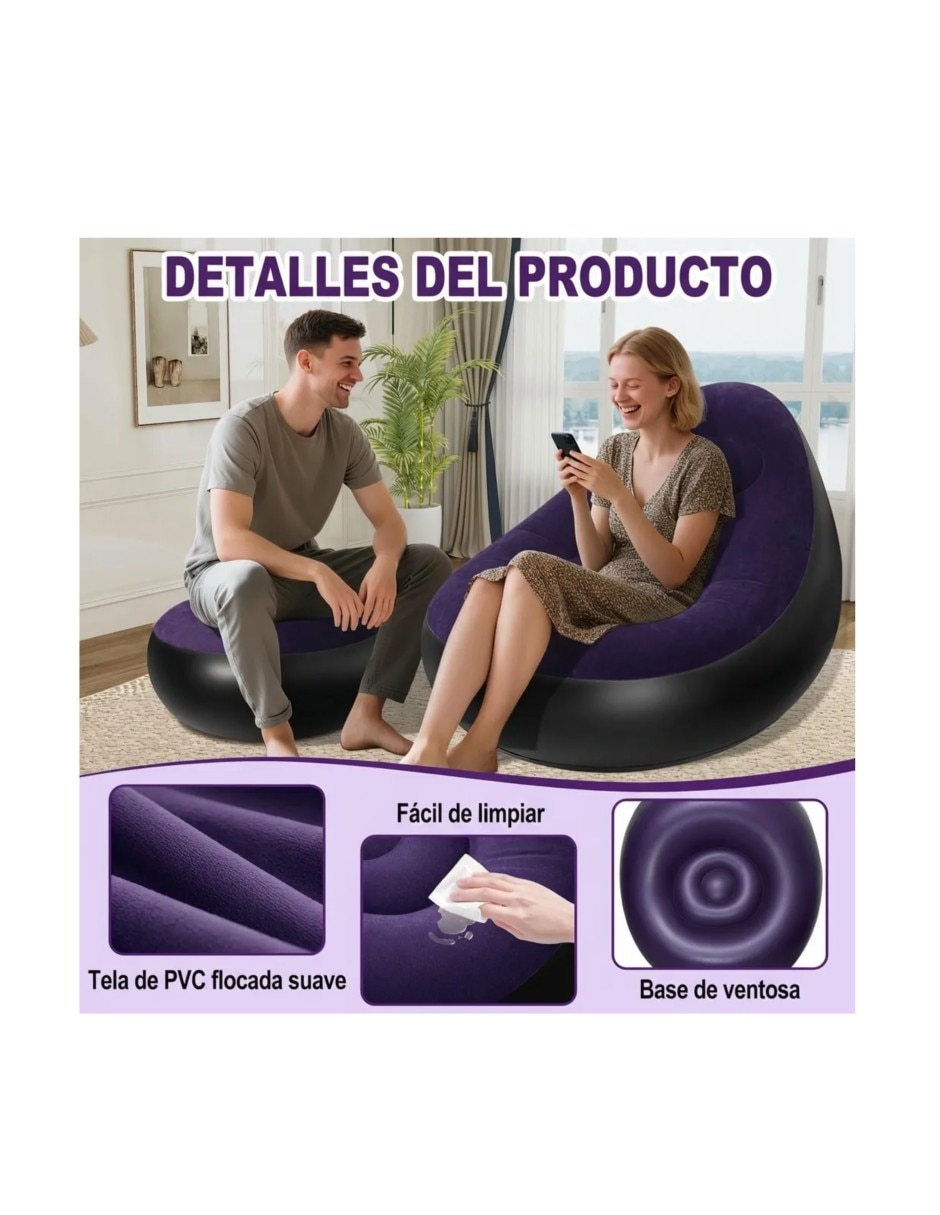 Sillón inflable Genérica 2